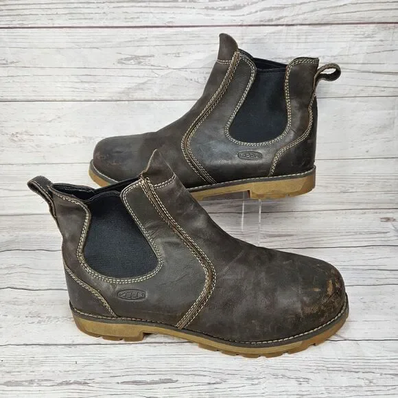 Keen | Shoes | Keen Utility Boots Mens Size Ee Wide Brown  display picture 3